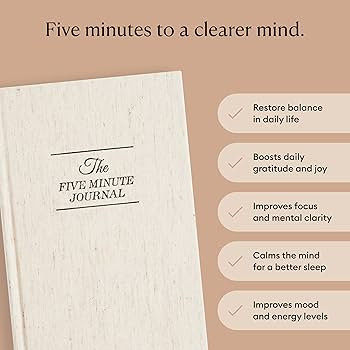 Intelligent Change The Five Minute Journal - Original Daily Gratitude Journal 2024 for Happiness,... | Amazon (US)