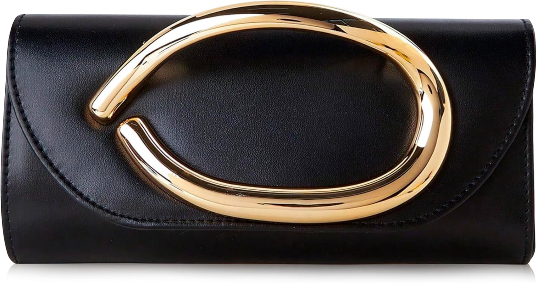Popizard Clutch Purses for Women - Evening Bag with Chain Elegant Dressy Formal Handbag Metal Han... | Amazon (US)