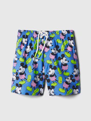 babyGap | Recycled Disney Mickey Mouse Swim Trunks | Gap (US)