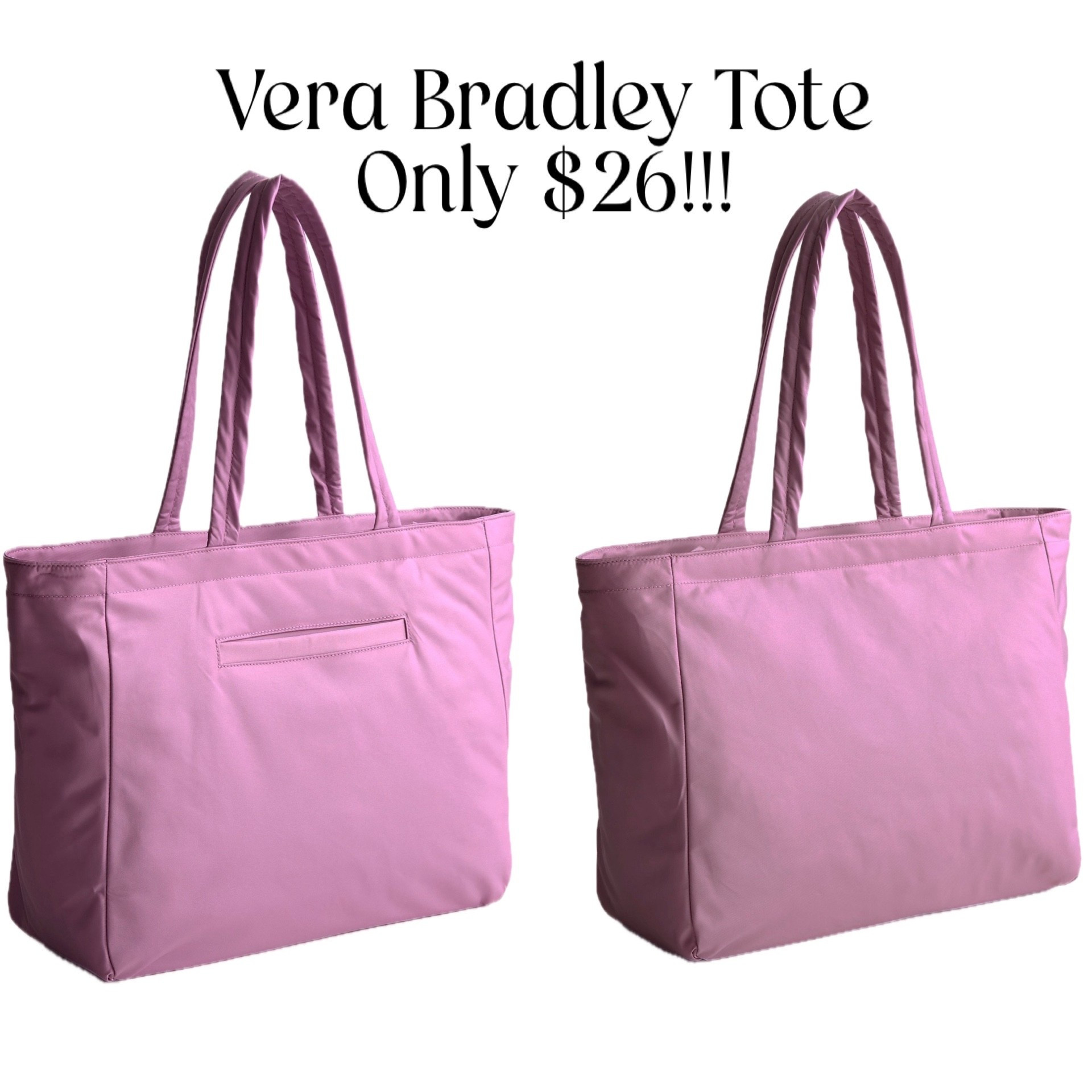 Target has the beautiful Vera Bradley Hathaway Tote for only $26 today - normally $130!!! 😳

This tote is super versatile and SO pretty with a slight sheen to it! Whether you're heading to the office, running errands, traveling or enjoying a day out with friends, this tote has style and functionality, with an exterior slip pocket and interior zip pocket and two slip pockets. 

#LTKTravel #LTKHome #LTKSaleAlert