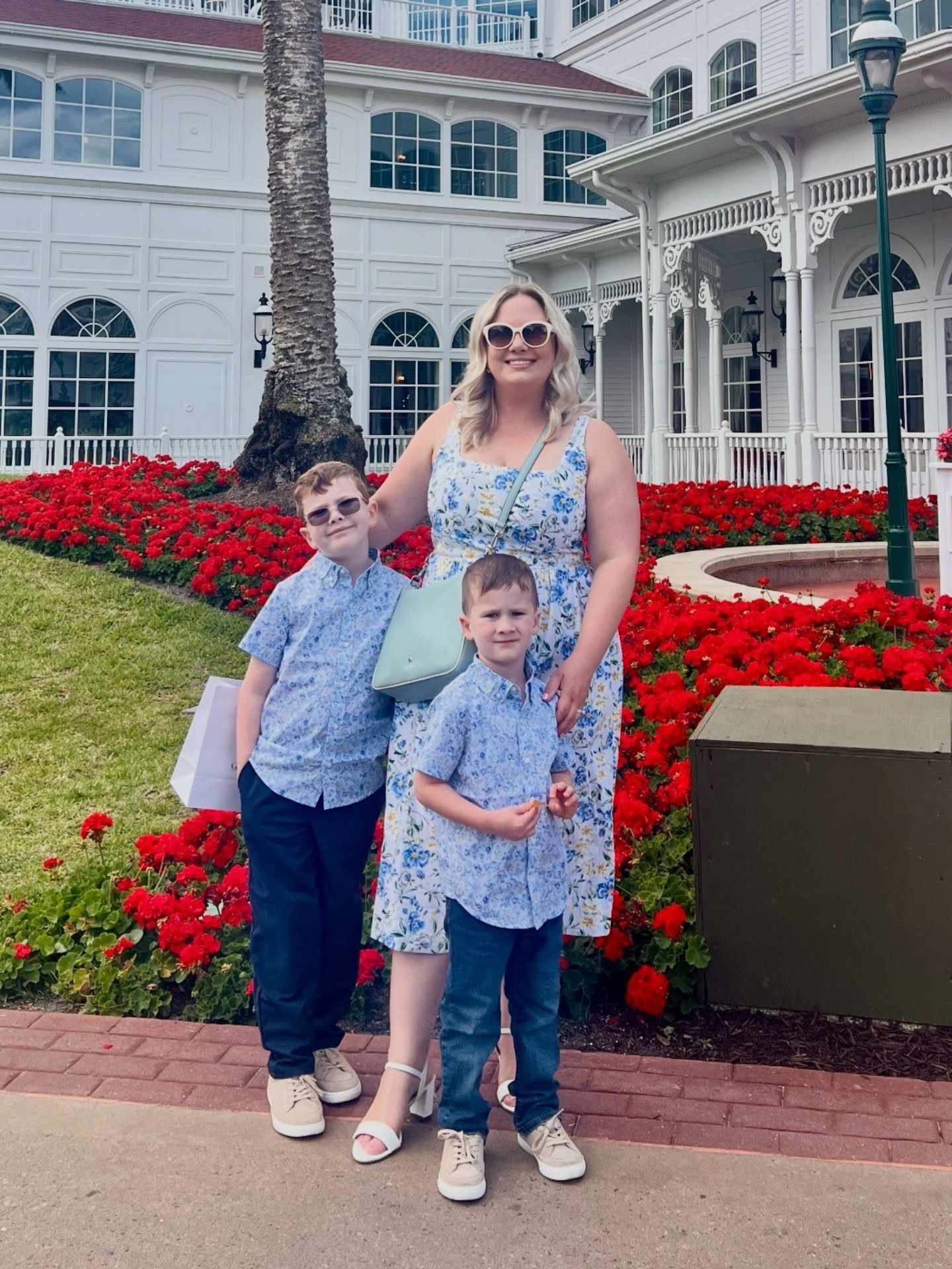 Love these family outfits for afternoon tea at Disney's Grand Floridian Resort and Spa. These heels are super comfy to walk around Disney all day! Spring midi dress for mom. Boy spring outfit. Disney mom. Disney resort day. Disney magic kingdom resorts. Disney mom outfit. Spring at Disney world. Spring dress. Midsize mom ootd. 

#LTKmomlife #LTKTravel #LTKKids