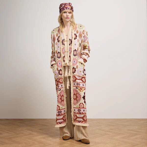 Soraya Duster Ecru | Hayley Menzies US