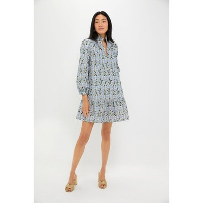 TUCKERNUCK Blue Daisy Embroidered Palmerston Dress Size XS NWT | eBay US