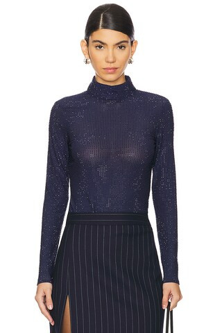 retrofete Bronwyn Embellished Top in Night Sky from Revolve.com | Revolve Clothing (Global)