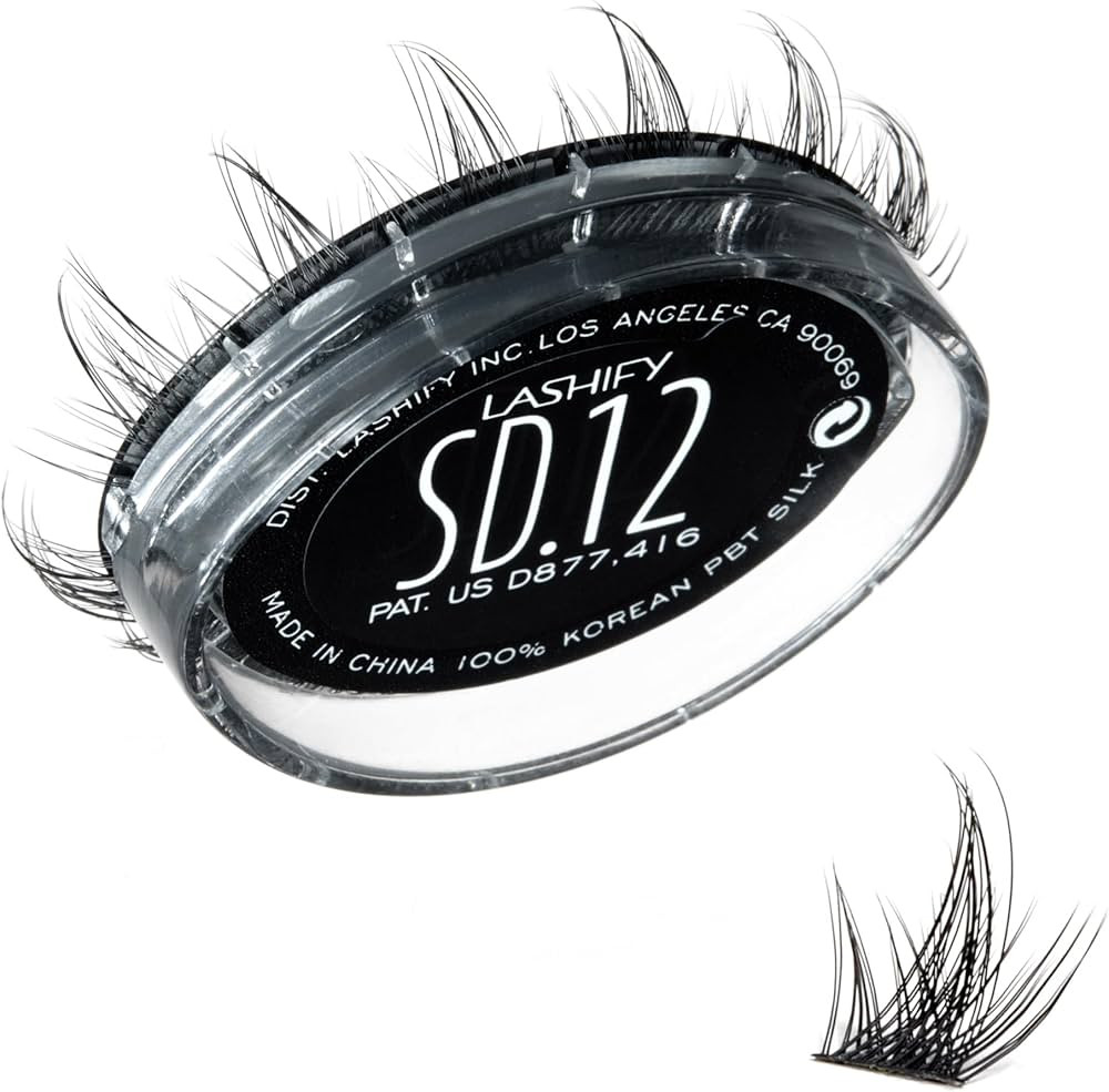 Lashify Stardust 12mm Gossamer DIY Eyelash Extensions Refill, The Multi-Length Multi Layered Lash... | Amazon (US)