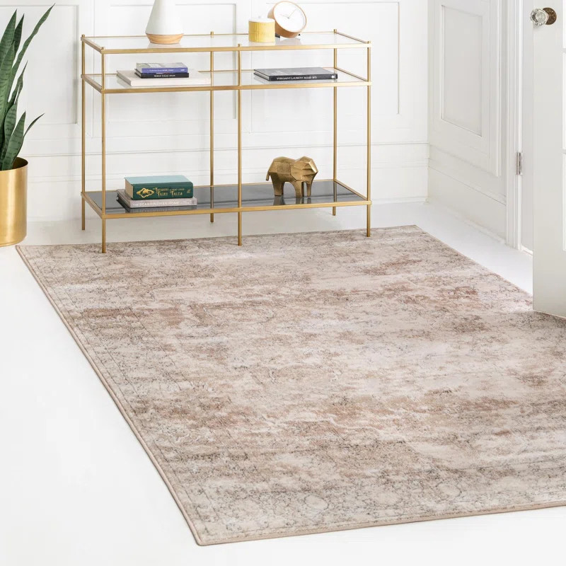 Cantey Power Loom Performance Ivory Rug | Wayfair North America