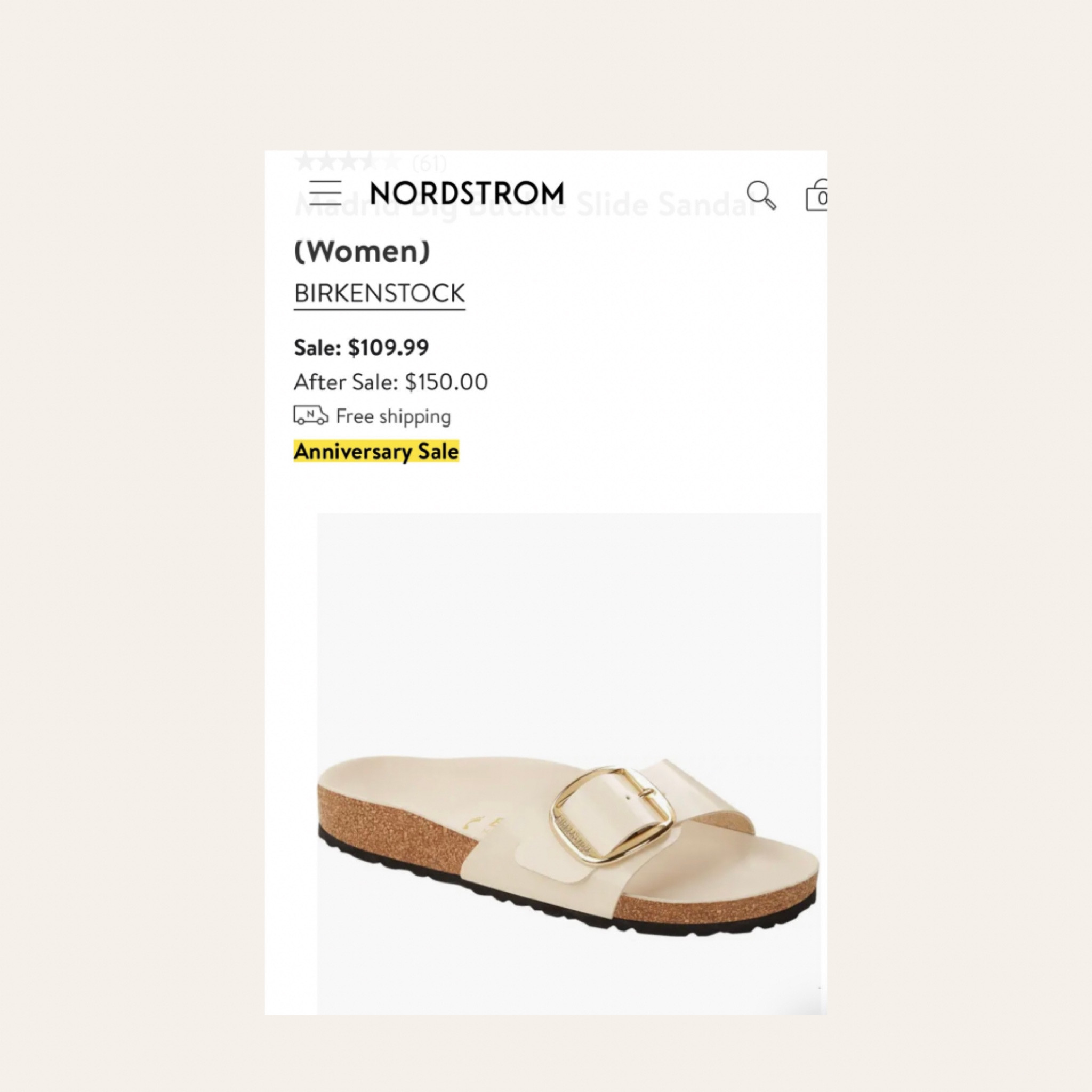 Love the big buckle and the neutral color of these Birkenstock slides #nsale 

#LTKSeasonal #LTKxNSale #LTKshoecrush