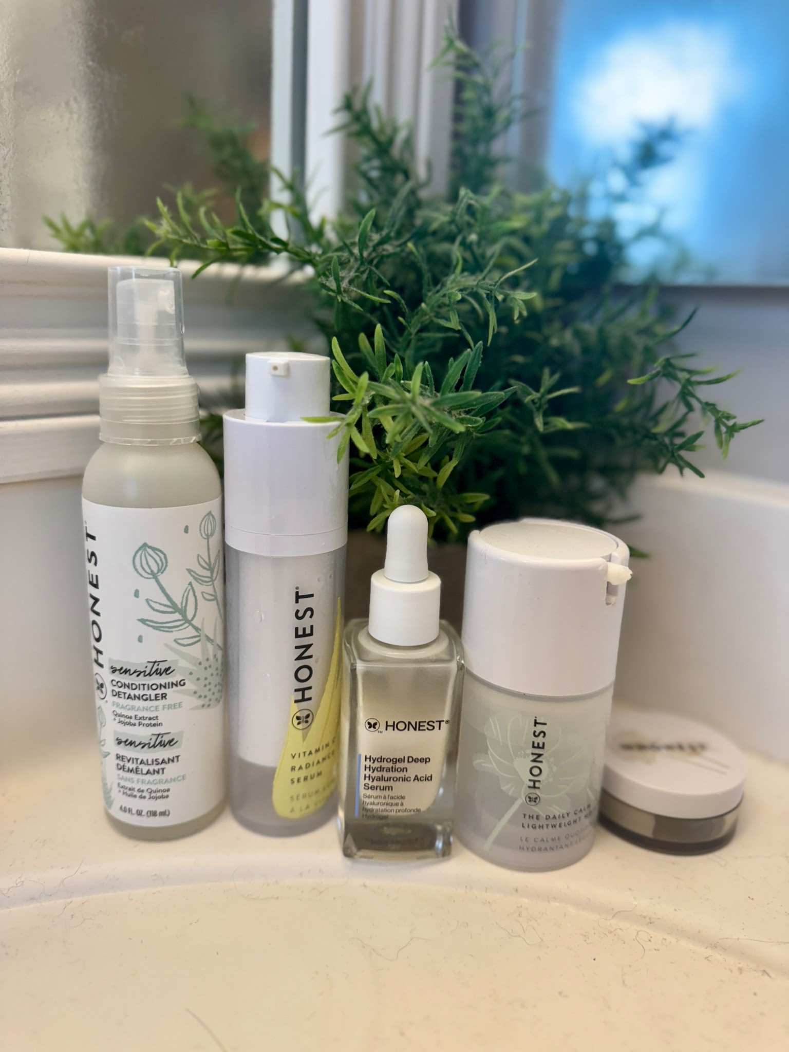My daily skincare products! Clean beauty products have been a must for me and this line doesn’t irritate my sensitive skin. Thank goodness! I love that I can restock through target or Amazon. 

Clean beauty | skincare products | detangler | serum | moisturizer | face cream | 

#LTKBeauty #LTKmomlife #LTKdayinmylife