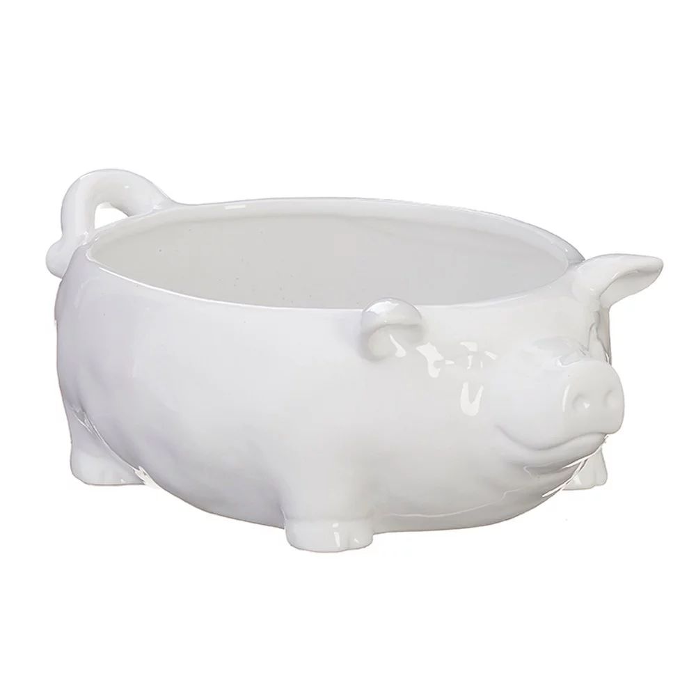 Raz Imports Home Sweet Home 10.25" Pig Bowl | Walmart (US)