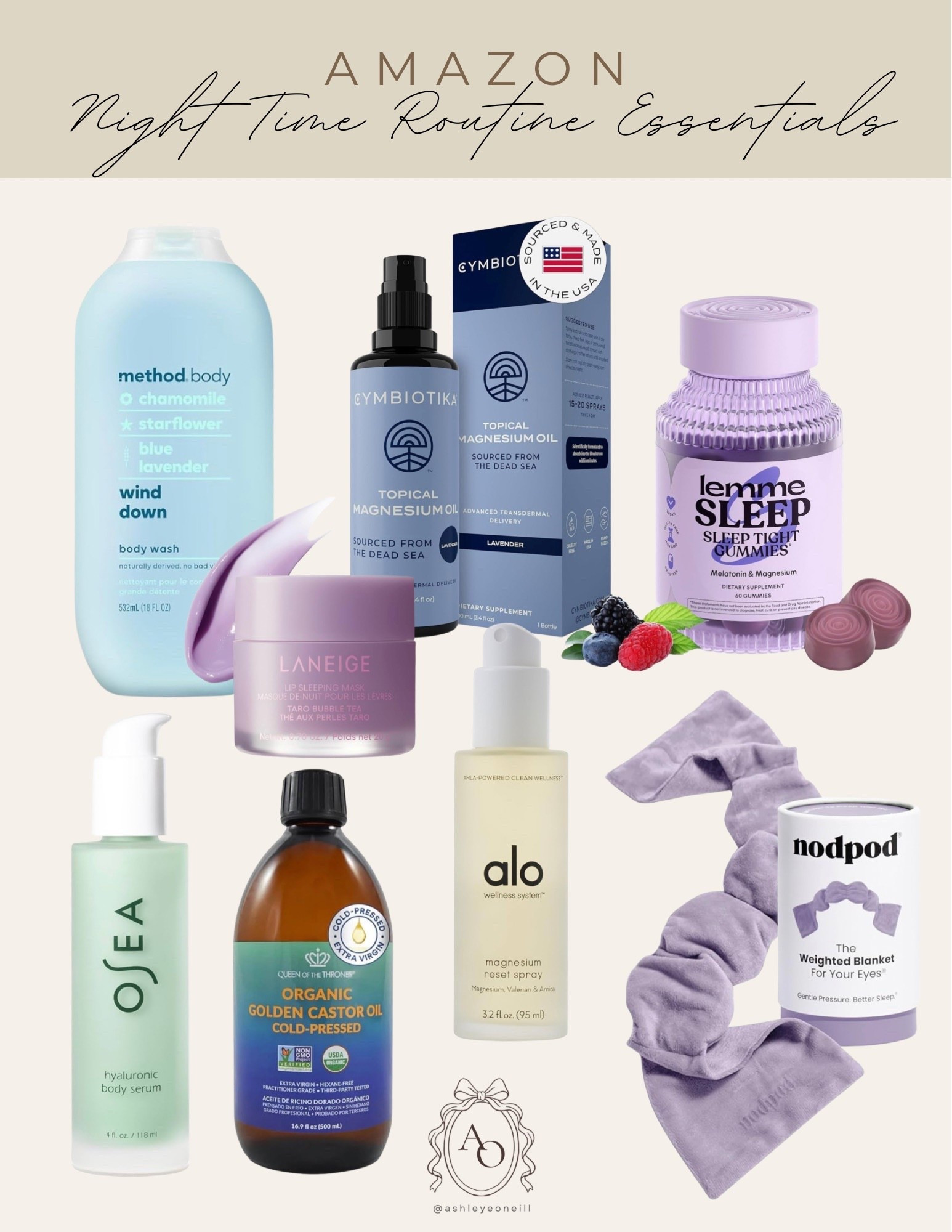 Nighttime essentials from Amazon!

#LTKselfcare #LTKmorningroutine #LTKmomlife