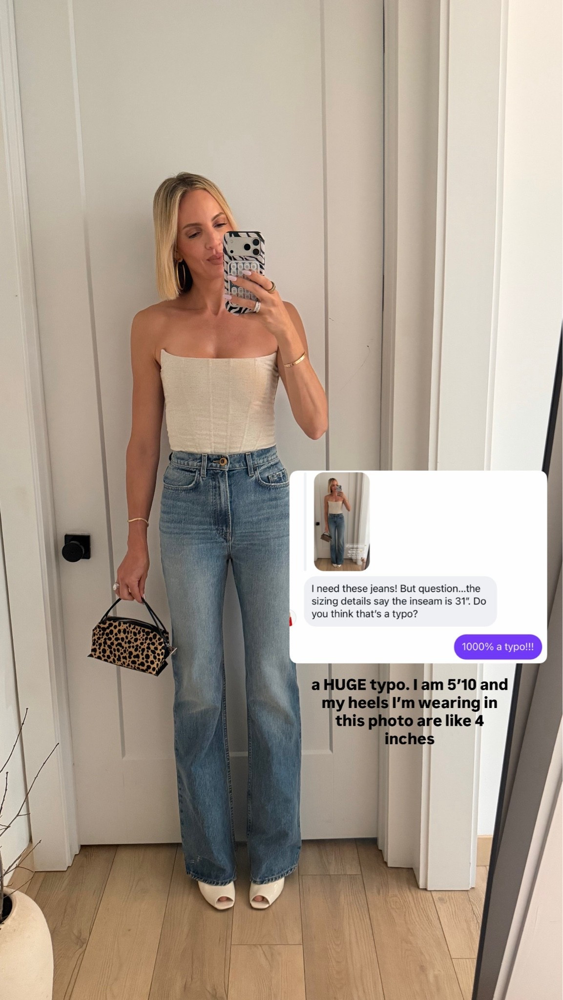 Wearing a small in the linen top. It also comes in different colors. Wearing my usual size in the jeans. They are super tall girl friendly! I’m 5’10. I will say they were tight and snug through the thighs, but as the night went on, they stretched. If in between sizes, definitely size up.  I have a matching skirt to this top, but it runs a little big. Size down. 

#LTKTall #LTKdayinmylife #LTKootd

#LTKTall #LTKOver40 #LTKootd