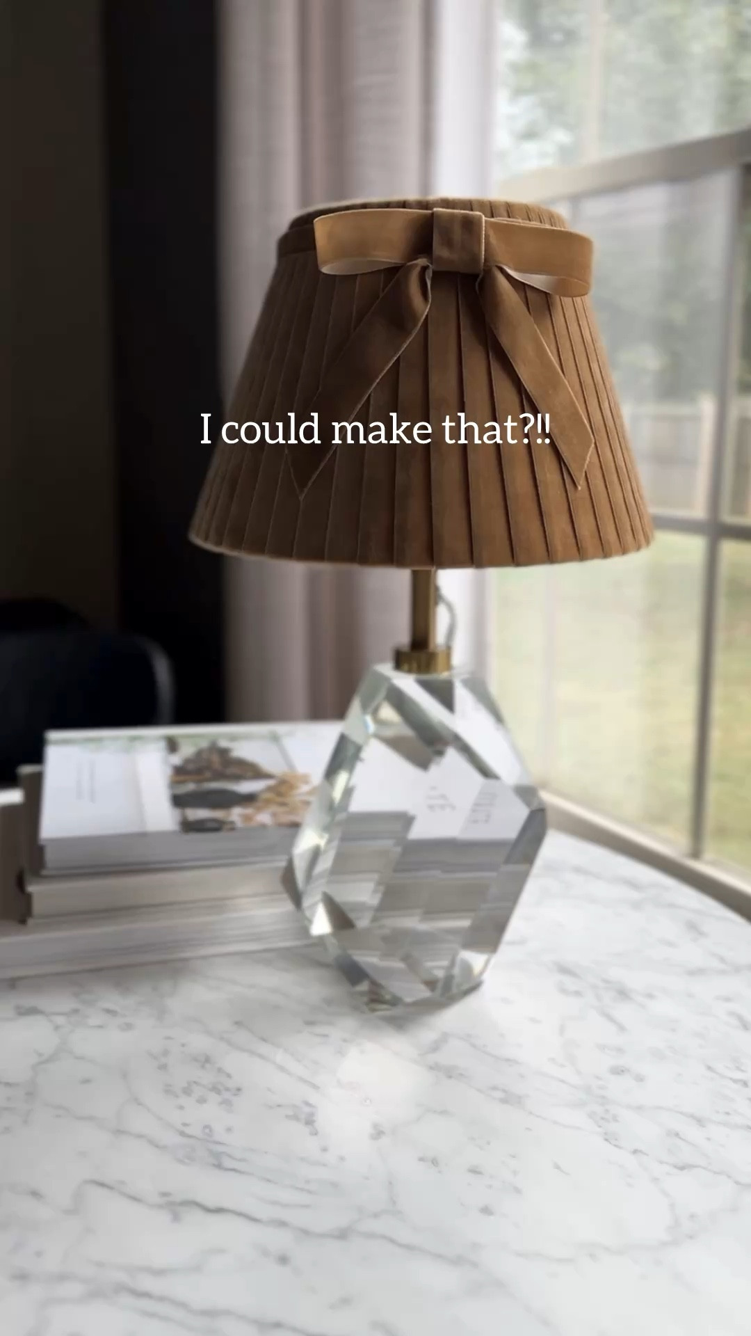 Make this velvet lampshade!#LTKStyleTip 

#LTKHome #LTKSeasonal