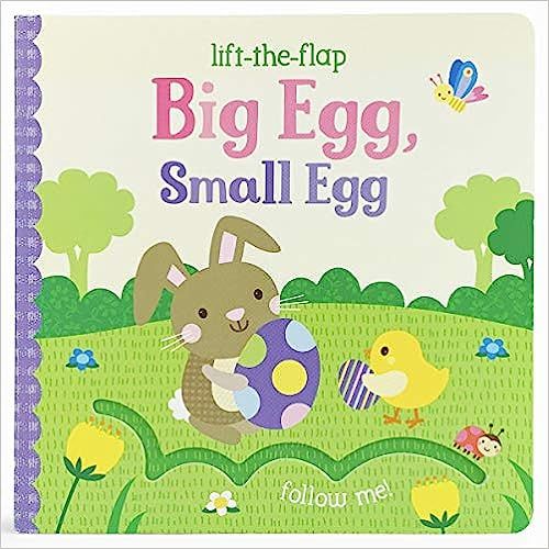 Big Egg, Small Egg - Lift-a-Flap Board Book, Gifts for Easter Baskets or Stuffers Ages 1-4    Boa... | Amazon (US)