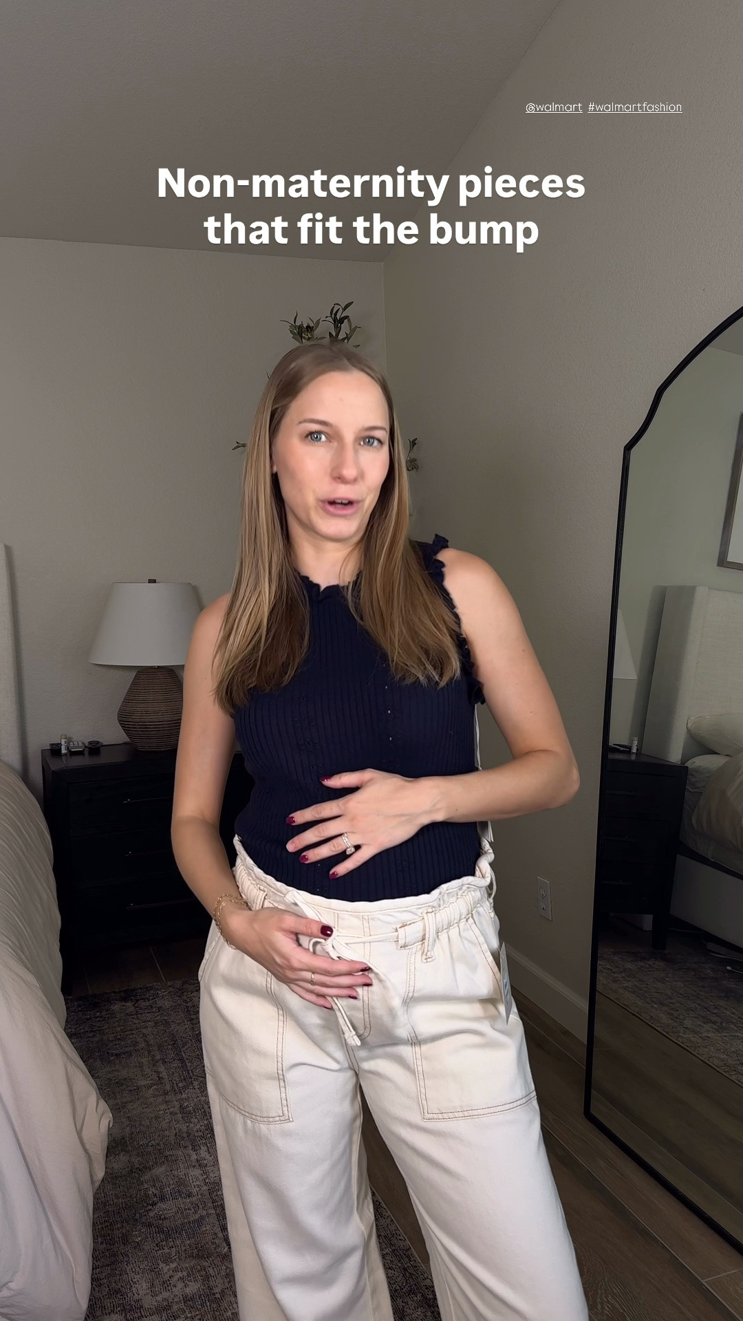 I love finding pieces that aren’t labeled “maternity” but fit the bump! Grabbed this fit on @Walmart and it’s the perfect look to feel put together but still comfy! 
#walmartpartner