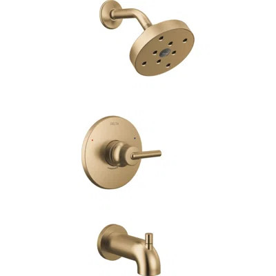 Trinsic 14 Series Single-Function Tub Shower Faucet Set, H2Okinetic Shower Valve Trim Kit | Wayfair North America