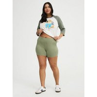 5'' Pocket Bike Short in Olive | Torrid (US & Canada)