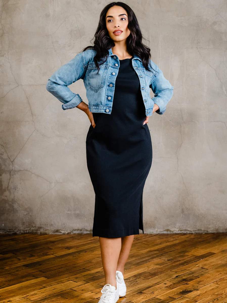 Maria Boxy Midi Dress | ABLE Clothing