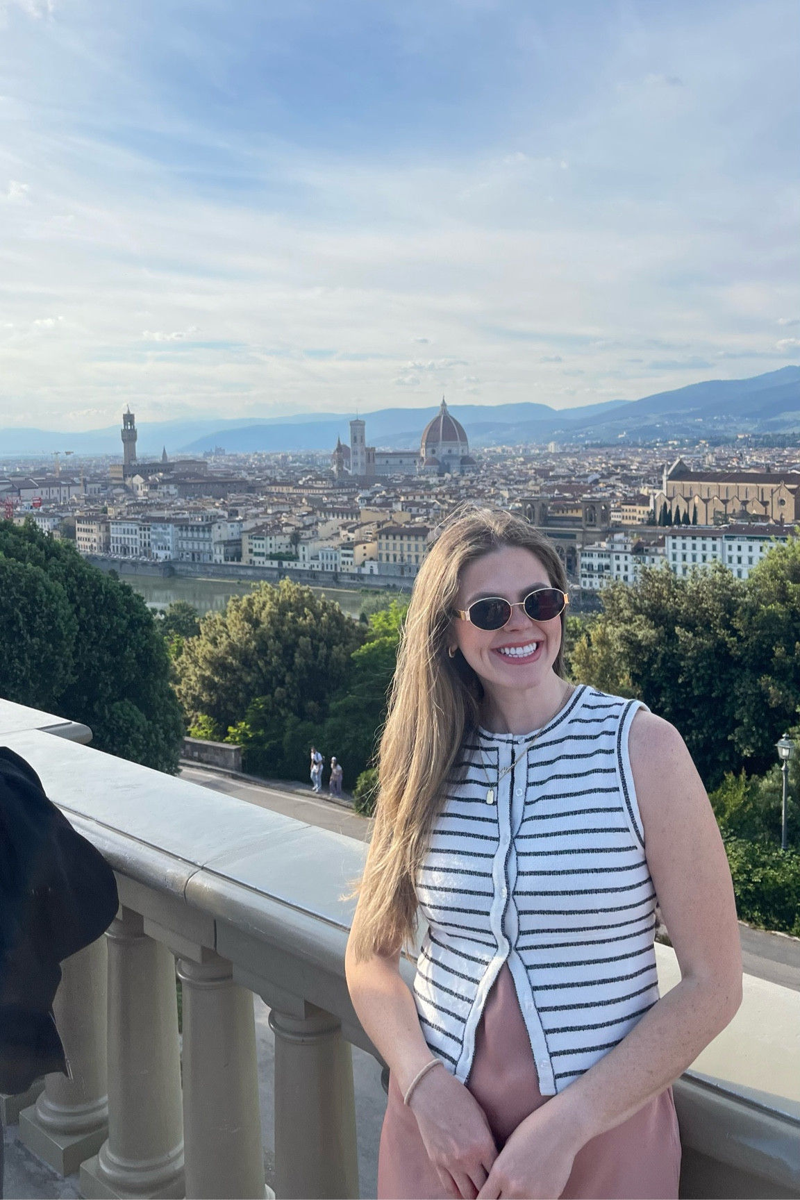 Florence outfit! Stripped sweater and midi slip dress were perfect for the spring/summer weather 

#LTKStyleTip #LTKFindsUnder100 #LTKTravel