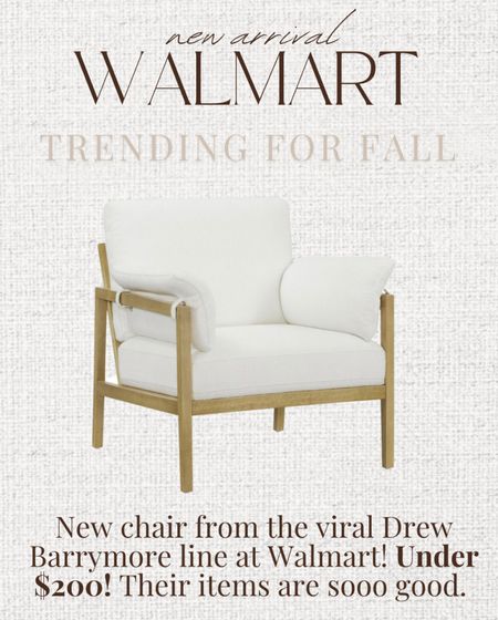 New chair from the Drew Barrymore line from Walmart! 

#LTKhome #LTKfamily #LTKstyletip