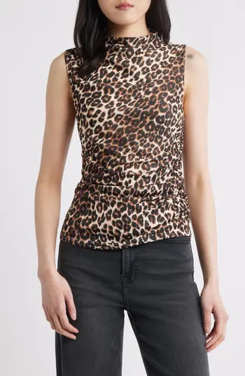 Rails Christen Leopard Print Top in Nala at Nordstrom Rack, Size Small | Nordstrom Rack