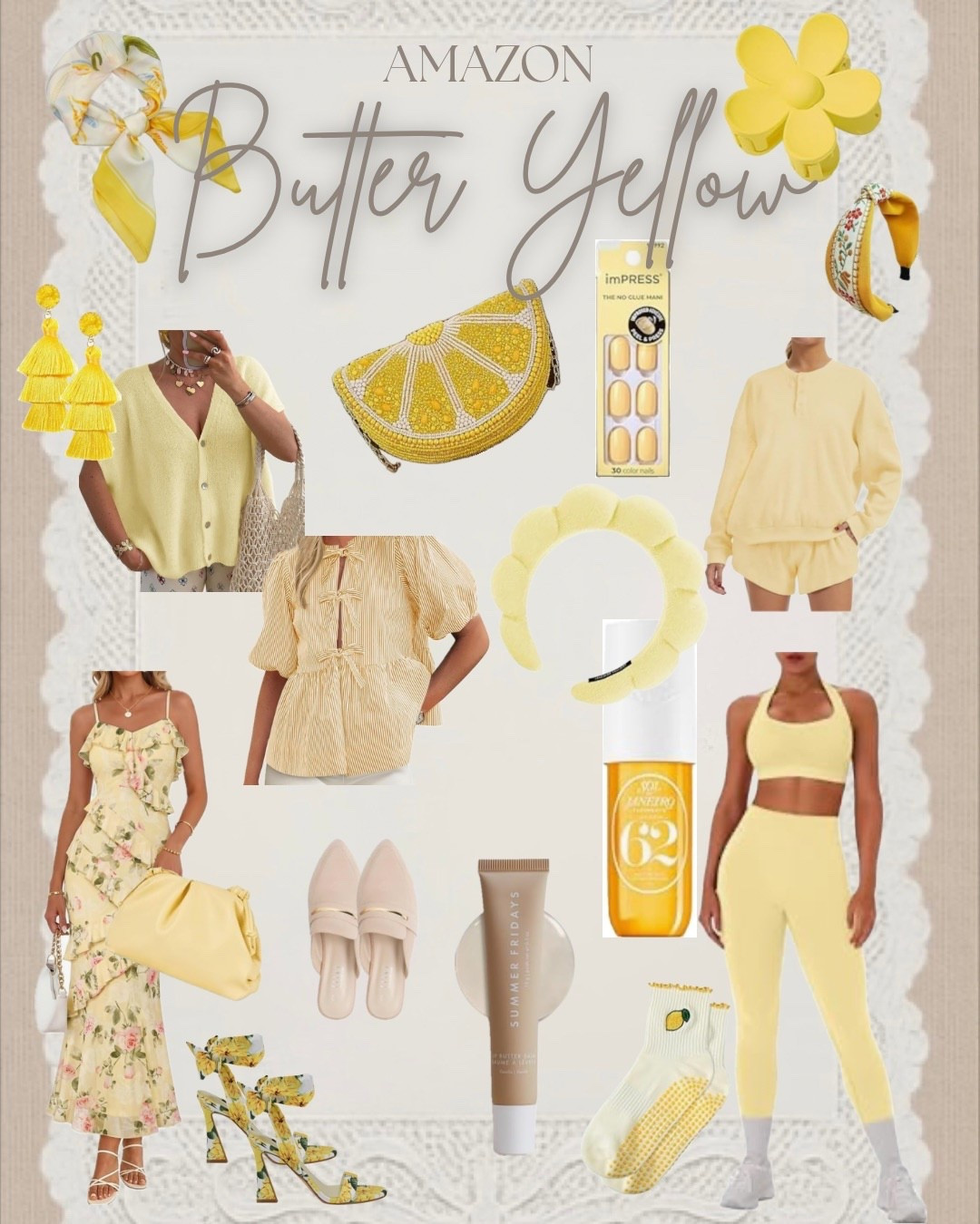 Everything you need for a Butter Yellow spring! 🌼 

I’m obsessed with how versatile this color is—it acts as a neutral but with a sunny personality.

#LTKselfcare #LTKdayinmylife #LTKSeasonal