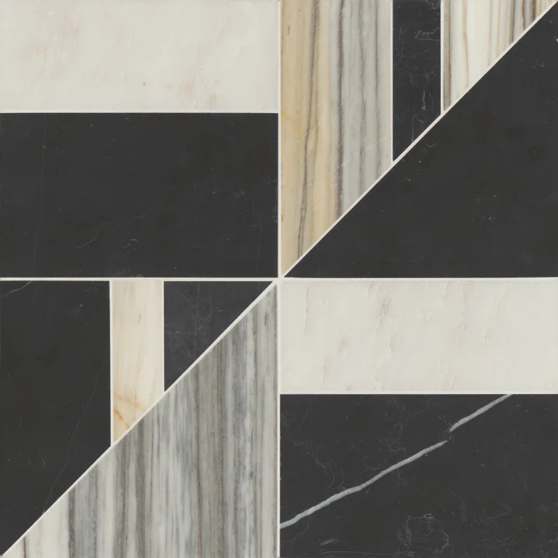 Modni Marble Random Mosaic Wall & Floor Tile | Wayfair North America