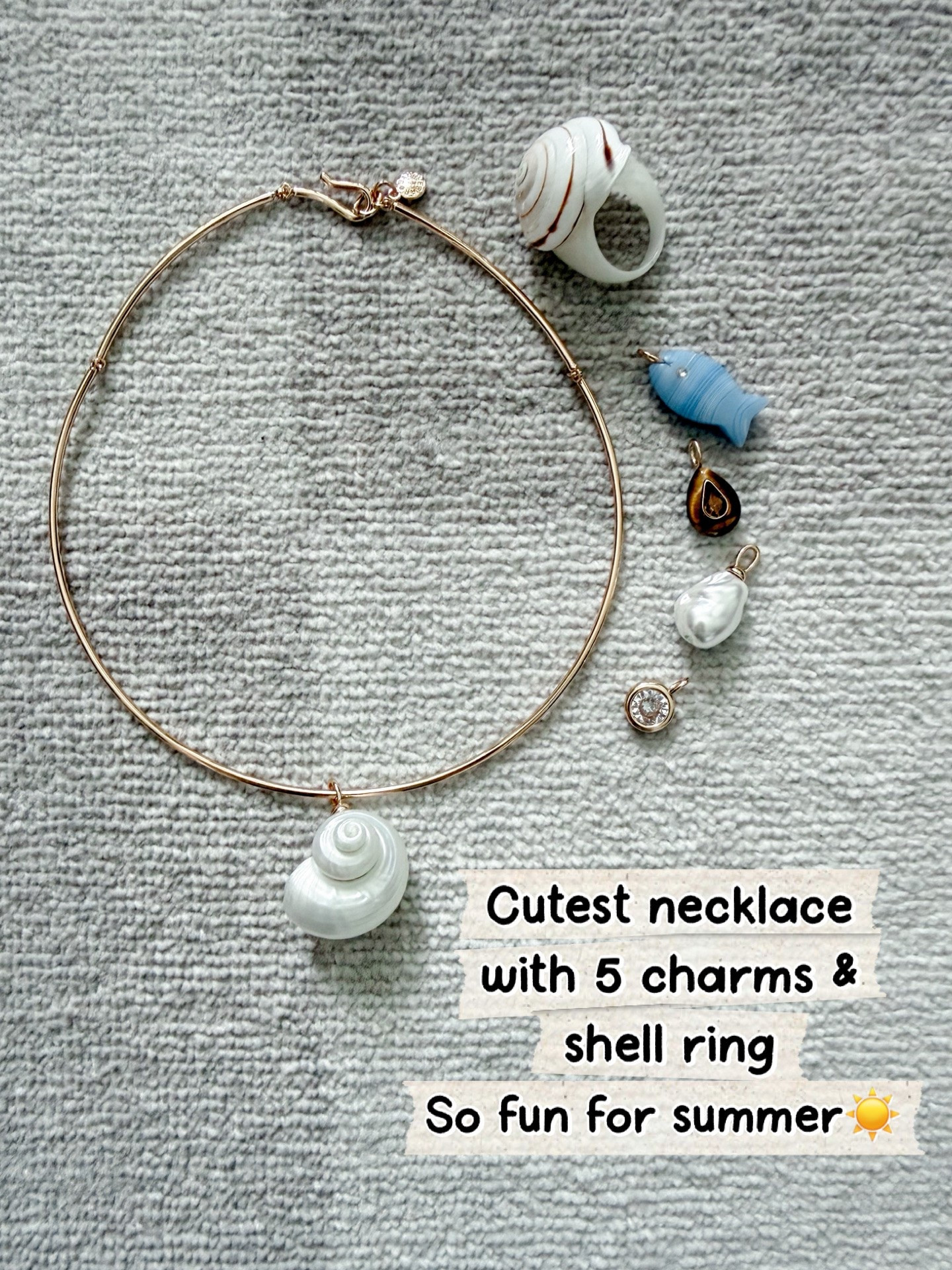 Obsessed with this necklace! A necklace that has 5 charms…wear them all, wear one wear.

#LTKOver40