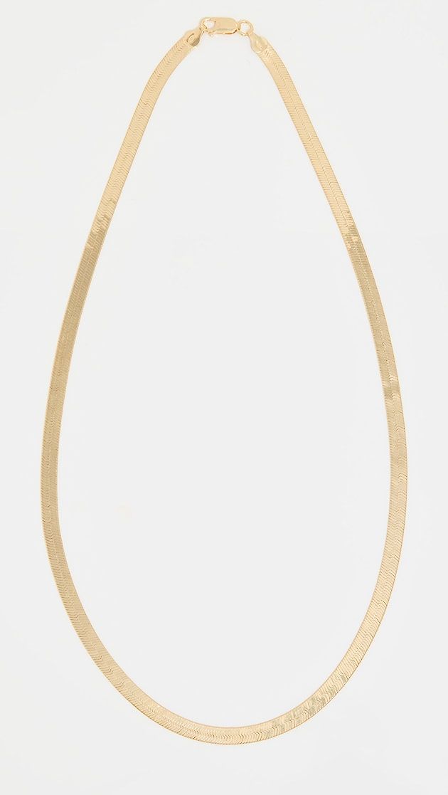 Ultra Herringbone Chain Necklace | Shopbop