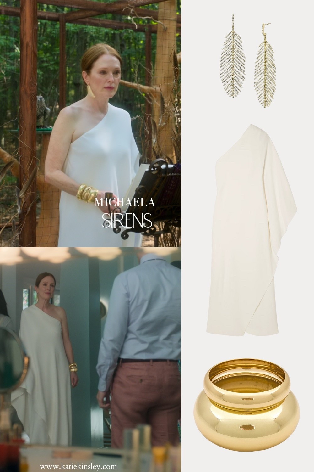 Netflix Sirens: Michaela’s one shoulder white dresss

#LTKStyleTip