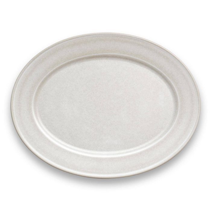 17" x 13" Melamine and Bamboo Serving Platter White - Threshold™ | Target