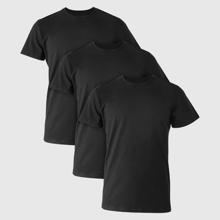 Hanes Premium 3pk Label Men's Crew Neck Undershirt | Target