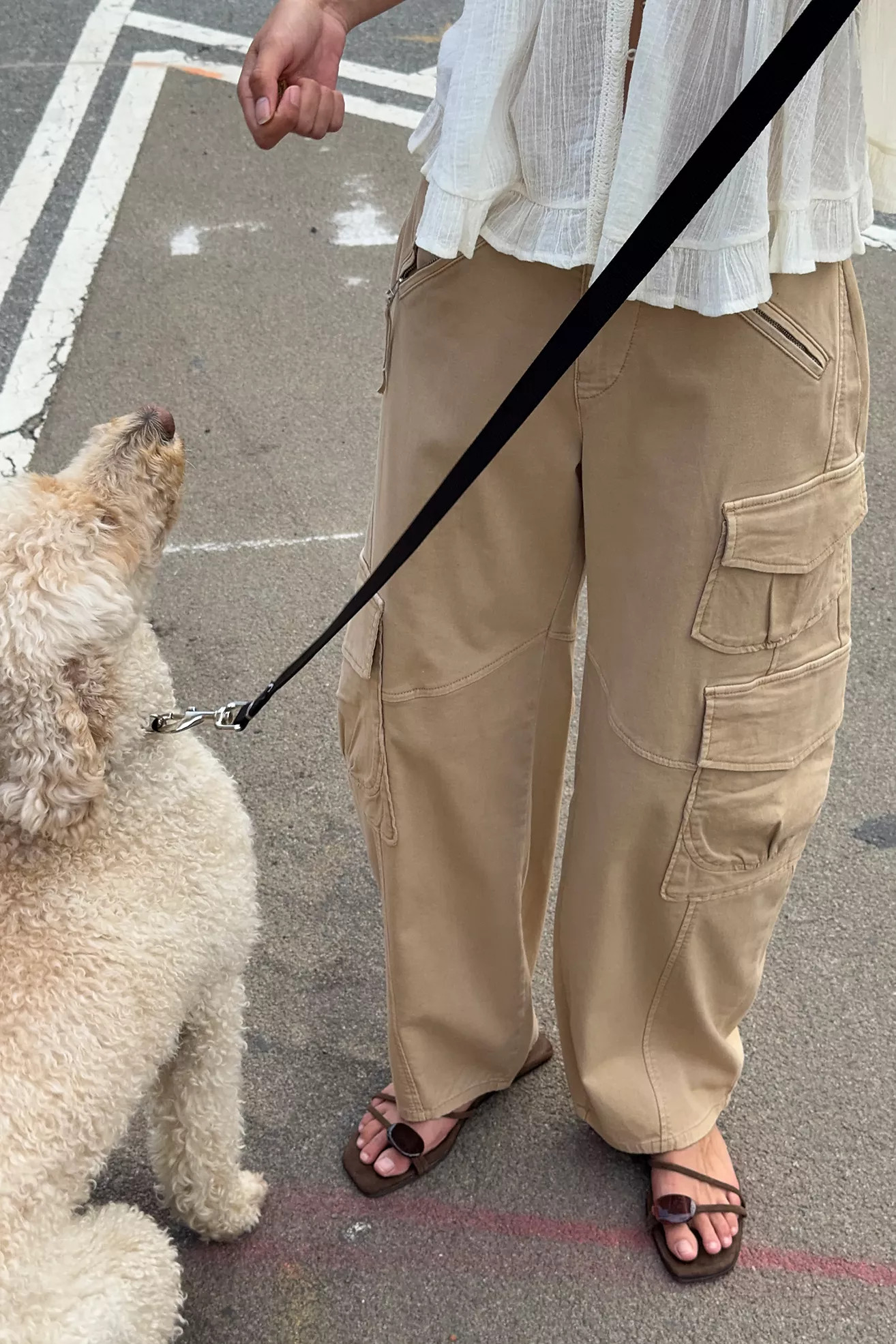 Pilcro Aero Wide Leg Cargo Pants | Anthropologie (US)