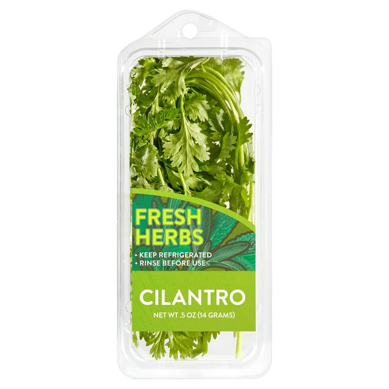 Fresh Cut Cilantro, 0.5 oz Clamshell | Walmart (US)