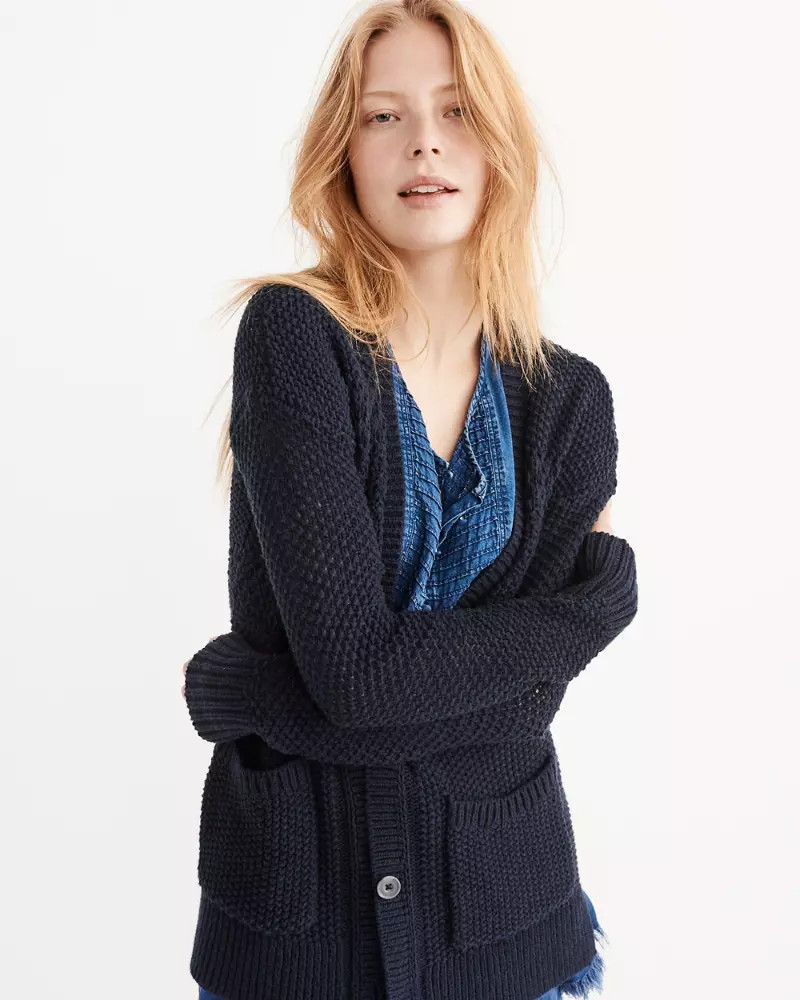 Boyfriend Cardigan | Abercrombie & Fitch US & UK