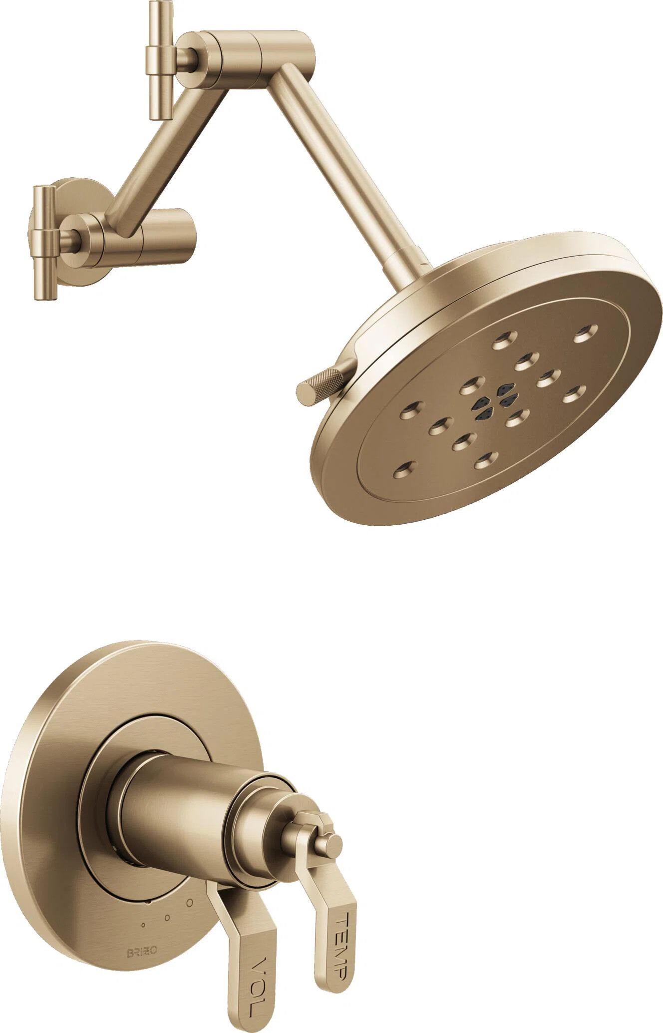 BrizoLitze® Thermostatic Shower Faucet with TempAssure® | Perigold
