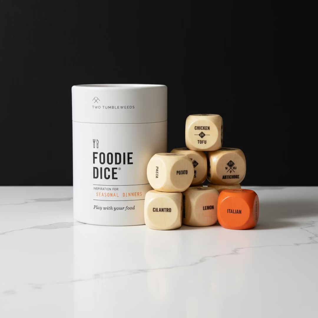 Foodie Dice - Inspiration for Seasonal Dinners (New Edition) // Foodie gift, cooking gift, hostes... | Etsy (US)