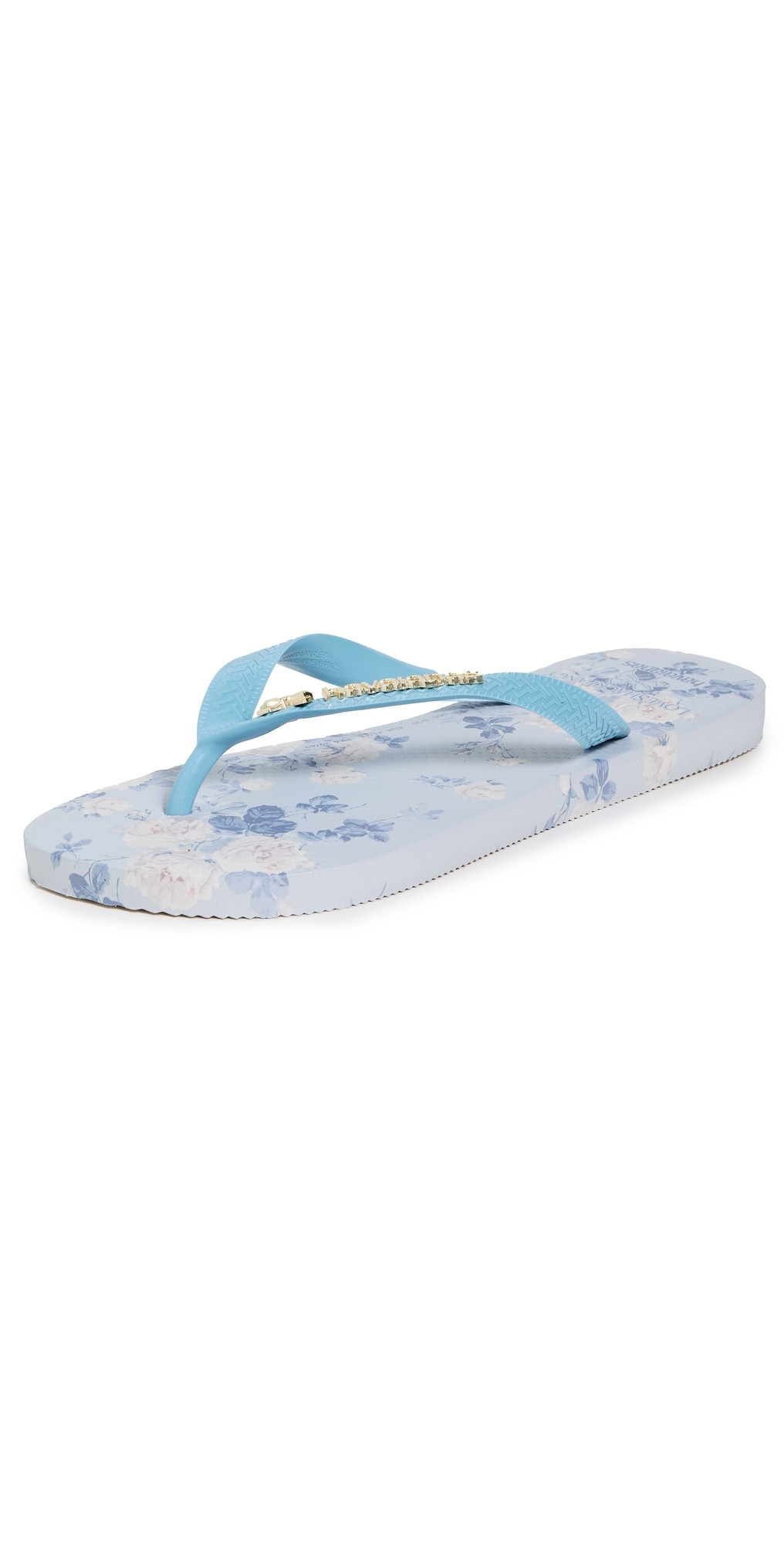 Havaianas LoveShackFancy Top Blooming Rosettes Beige 9/10 | Shopbop