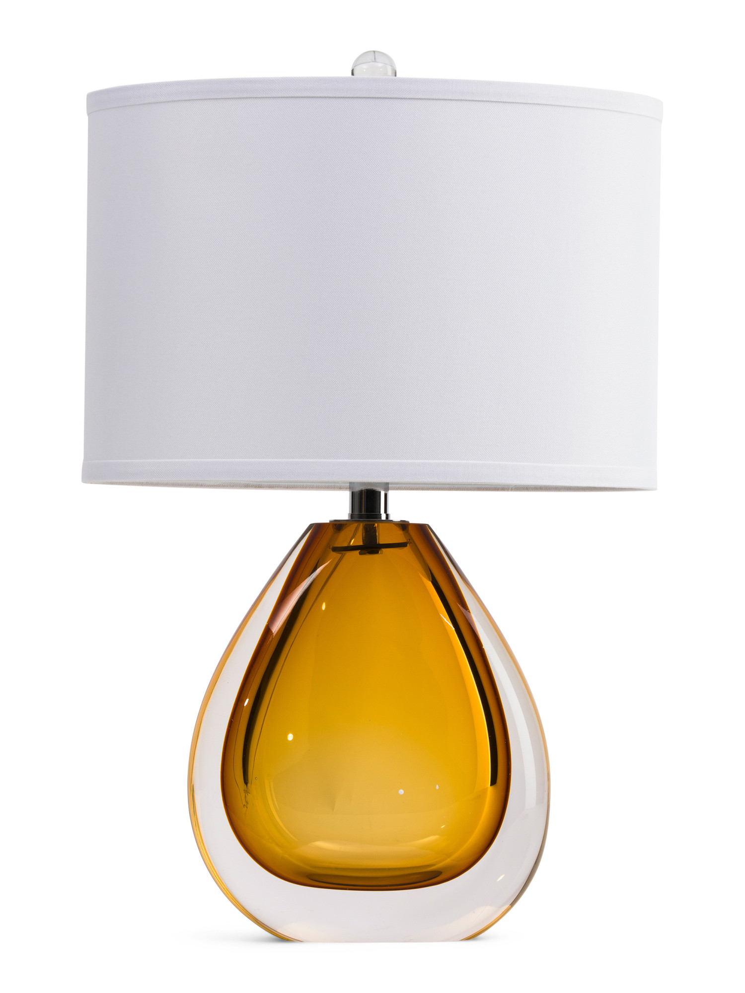 21.5in Glass Art Table Lamp | TJ Maxx