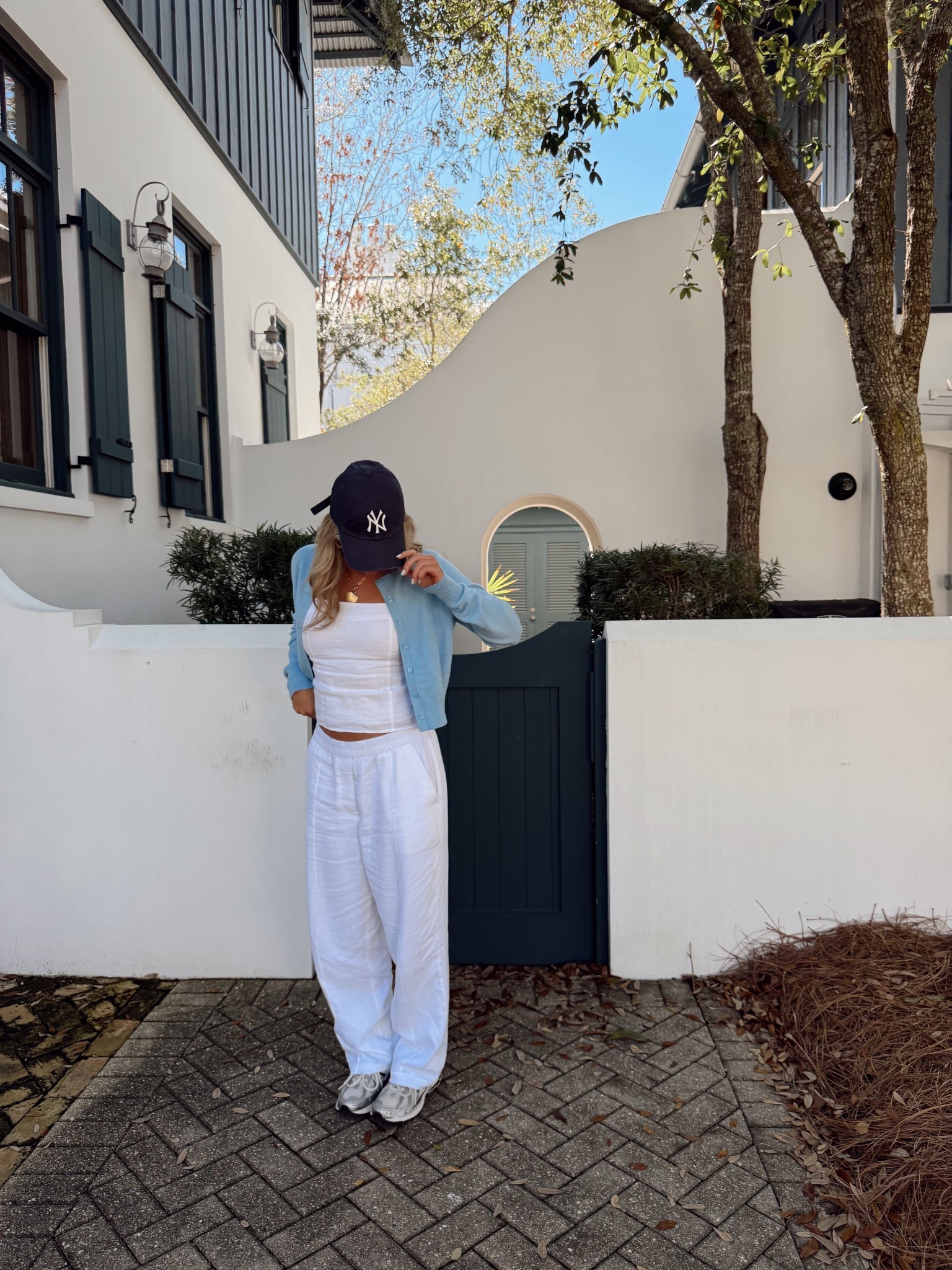 Effortlessly chic in linen-perfect for strolling for 30A. Coastal girl aesthetic.

Abercrombie, Abercrombie spring, coastal fits, linen fit , linen pieces 