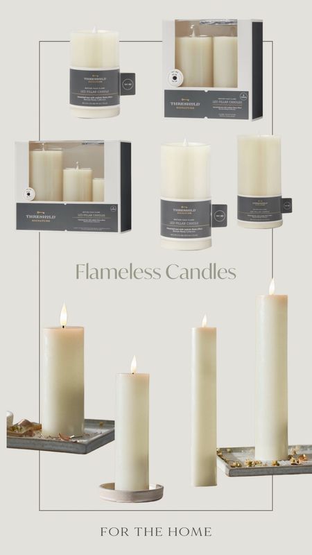 All the flameless candles I own! 

#LTKFind #LTKhome