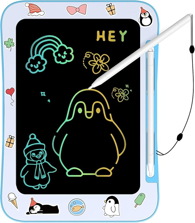 LCD Writing Tablet for Kids, Colorful Screen Drawing Board for 3-7 Year Old Boys & Girls - Educat... | Amazon (US)