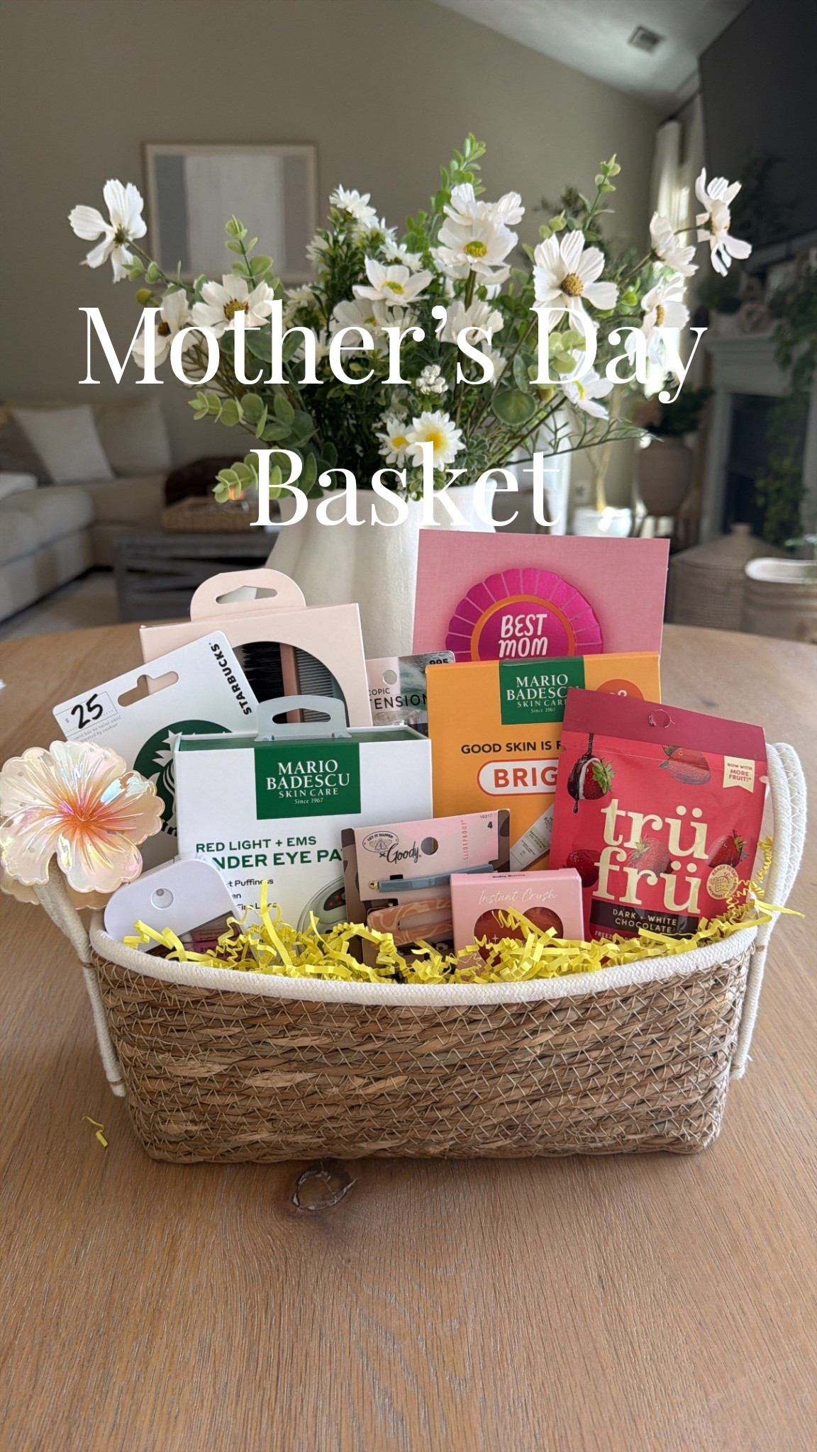 Mother Day gift basket idea. Self care baskett

#LTKselfcare #LTKMothersDay #LTKmomlife