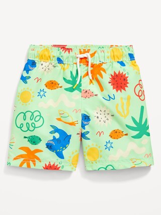 Printed Swim Trunks for Toddler Boys | Old Navy (US)