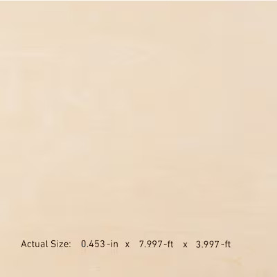 1/2-in x 4-ft x 8-ft Whitewood Sanded Plywood | Lowe's