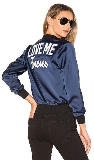by the way. Love Me Bomber in Navy | Revolve Clothing