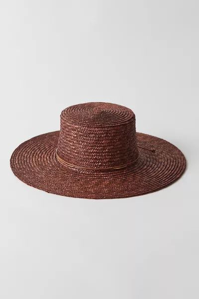 Gigi Pip Capri Brown Straw Hat | Urban Outfitters (US and RoW)