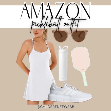 The cutest pickleball outfit! I love that you can throw on this dress for errands or exercising! 

Amazon finds, Amazon fashion, women’s fashion, women’s athletic outfit, women’s athleisure style, pickleball outfit, tennis outfit 

#LTKActive #LTKStyleTip #LTKSeasonal