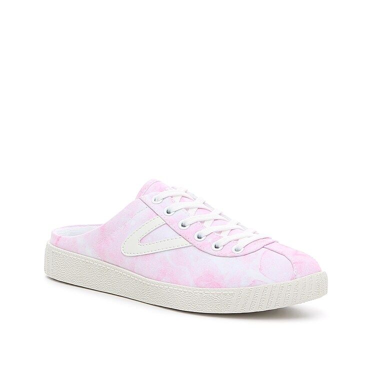 Tretorn Easy Nylite SlipOn Sneaker | Women's | White/Pink | Size 6.5 | Sneakers | Slip-On | DSW