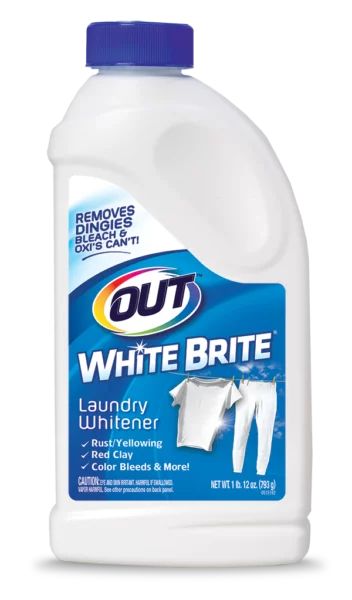 OUT! White Brite Laundry Whitener, Cleaner, Brighter, Fresher Laundry, 28 Ounces | Walmart (US)