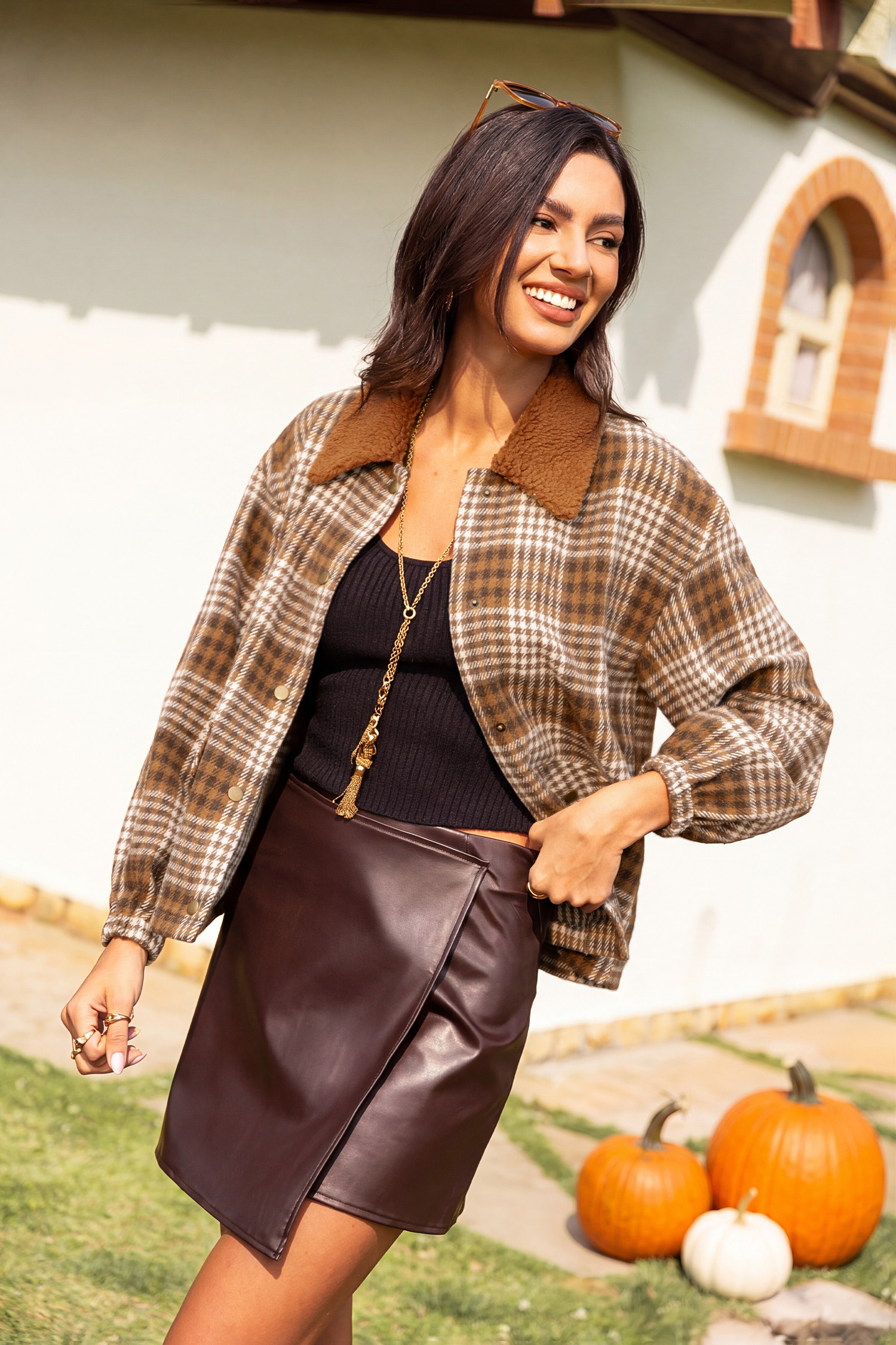 Cozy Life Plaid Jacket | Cupshe US
